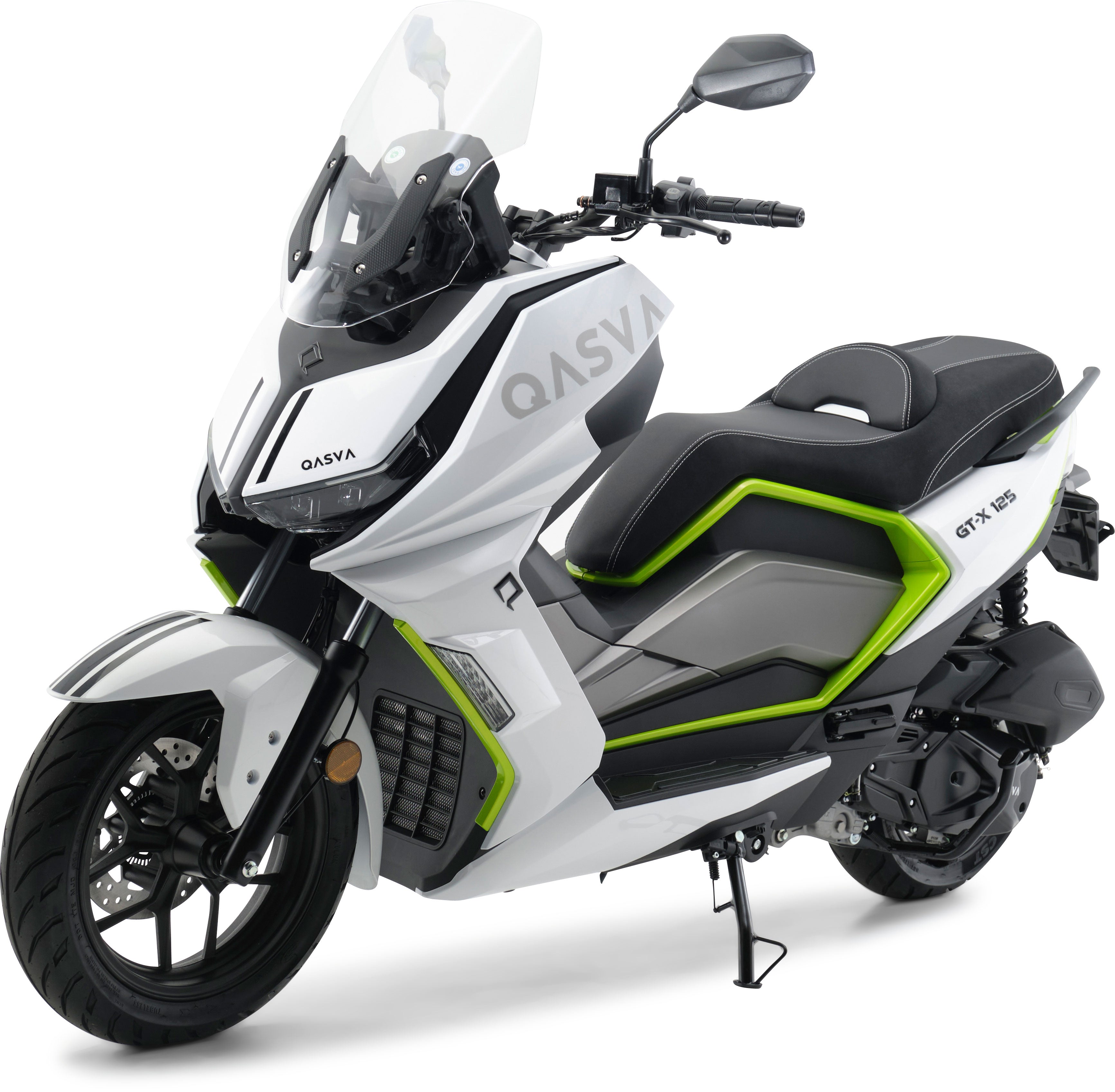 Vergleich: GT-X 125 ccm Arctic Neon vs. BAD s Grau 125 ccm Roller