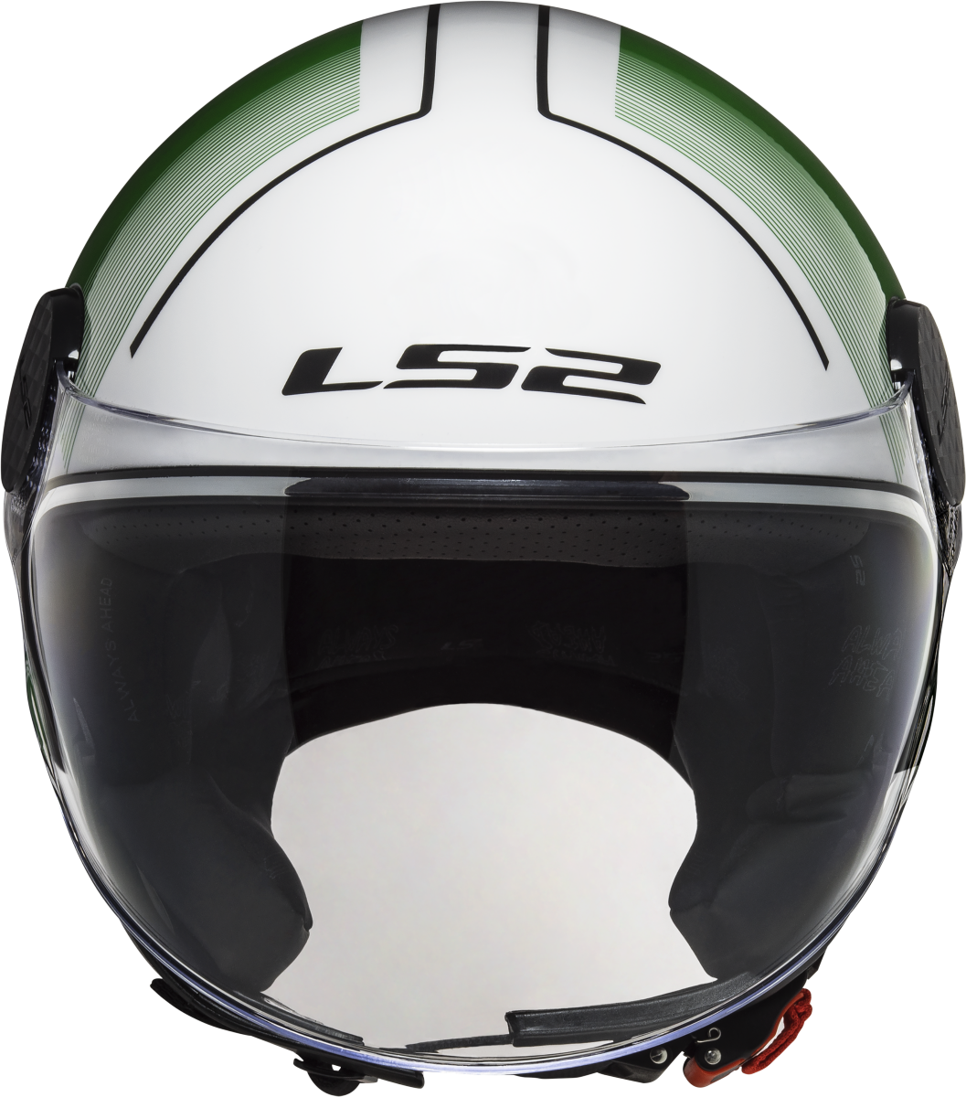 Jethelm LS2 Sphere Lux Firm (Weiß Grün Rot)