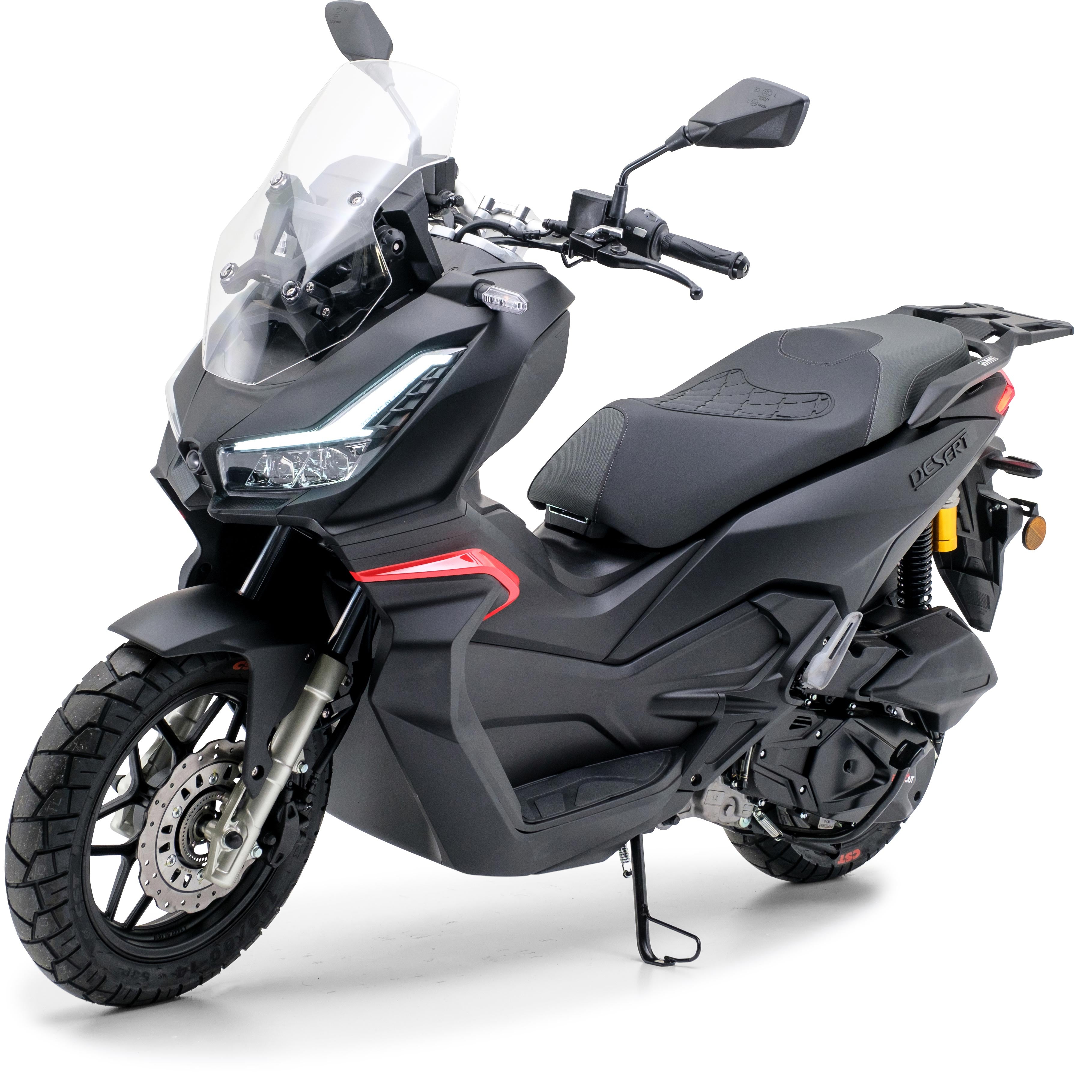 QS125 ADV Mattschwarz 125 ccm