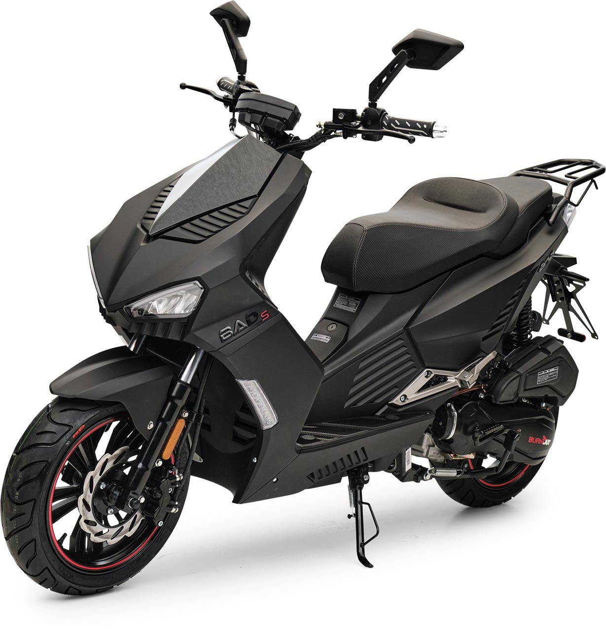 BAD s Mattschwarz 125 ccm