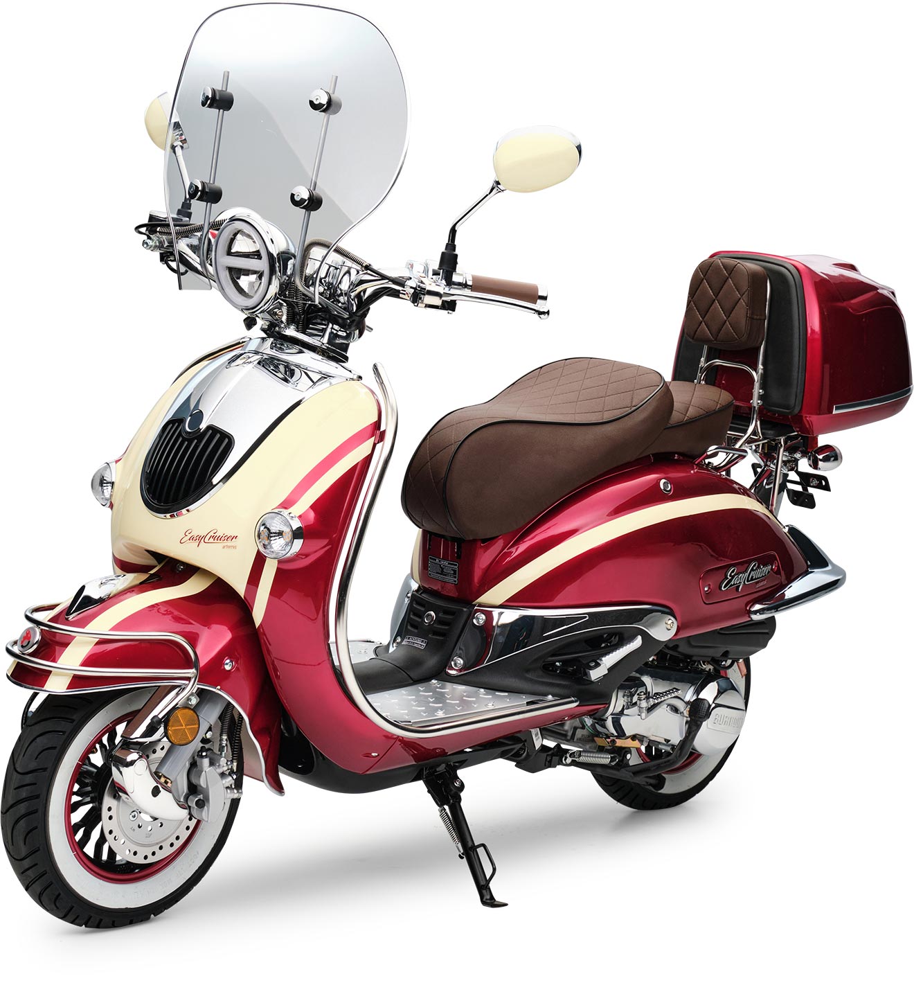 EasyCruiser Artemis Rot Beige 50 ccm